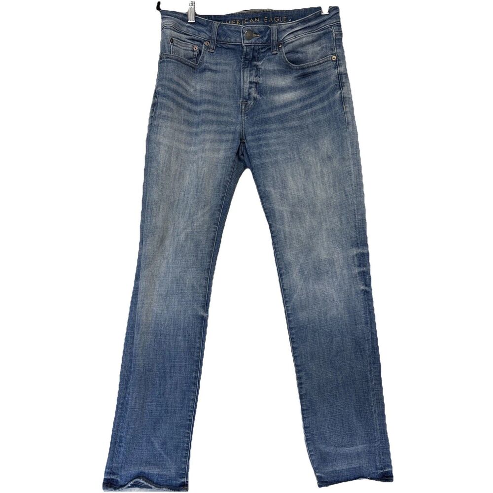 American Eagle next level flex men’s swim straight leg size 30 x 32 light wash